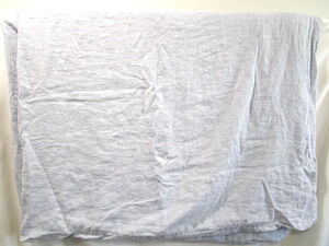 Noble Excellence Light Blue 100% Linen Duvet Cover Sz Full/Queen